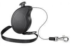 Поводок-рулетка для собак Ferplast, 3 м, черный