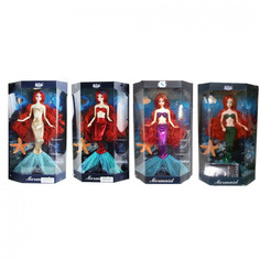 Кукла-русалка Junfa toys Mermaid JND-1602 с аксессуарами, 33 см