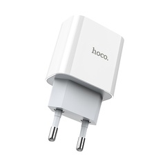 Зарядное устройство Hoco C76A Speed USB-C 3A Белый