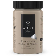 Краска для мебели "Меловой Бархат" от Aturi Design, матовая, 400гр, Пудра