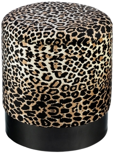 Пуф Glasar 49-037, коричневый ГЛАСАР