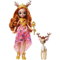 Кукла Mattel Enchantimals с питомцем Королева Давиана и Грасси GYJ11