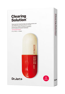 Маска для лица Dr.Jart+ Dermask Micro Jet Clearing Solution Pack 5х27 г