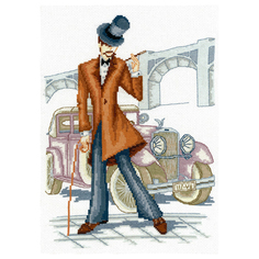 Набор для вышивания крестом "Модное авто", арт. Р-15 Сделай своими руками