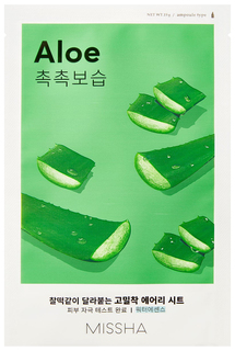 Тканевая маска для лица Missha Airy Fit Aloe 19 г