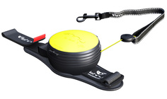 Поводок-рулетка Lishinu; 3 м; размер M; неоновый желтый