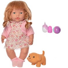Пупс-кукла Baby Ardana, в платье и розовой кофточке с аксессуарами 40см WJ-C0020 Jiangsu Holly Everlasting Inc.