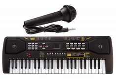 Синтезатор (пианино электронное), 49 клавиш, с адаптером D-00084 Junfa Toys