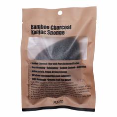 Спонж косметический PURITO Bamboo Charcoal Konjac Sponge (20 гр)
