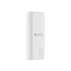 Внешний аккумулятор CANYON PB-103, 10000мAч, White [cne-cpb010w]