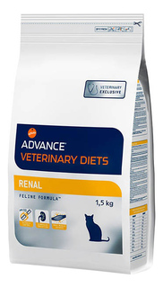 Сухой корм для кошек Advance Veterinary Diets Renal, при патологии почек, мясо, 1,5кг