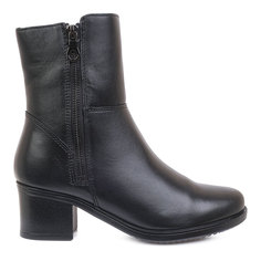 Ботинки женские Юничел 5D1101 черные 46 RU