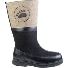 Валенки мужские Юничел 1H0522 черные 43 RU