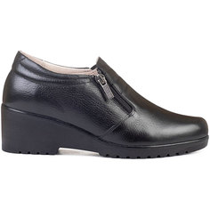 Полуботинки женские Юничел 5F6051 черные 46 RU