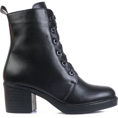 Ботинки женские Юничел 5D0771 черные 45 RU