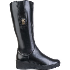 Сапоги женские Юничел 5E5471 черные 36 RU