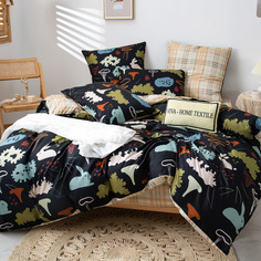 Комплект постельного белья СИТРЕЙД CL133 ЕВРО, сатин,4 наволочки 50х70 и 70х70.