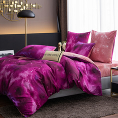 Комплект постельного белья СИТРЕЙД CL144 ЕВРО, сатин, 4 наволочки 50х70 и 70х70.