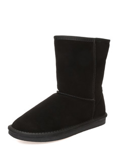 Угги женские MAKFINE 10072-515-01M черные 37 RU