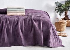 Tivolyo home Покрывало Mo Цвет: Фиолетовый (160х220 см)
