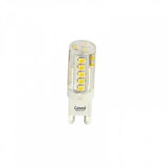 Лампочка светодиодная General, GLDEN-G9-5-P-220-2700 5/100/500, 5W, G9