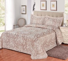 Sofi De MarkO Покрывало Ivina Цвет: Кофейный (240х260 см)