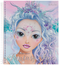 Альбом для раскрашивания Depesche Fantasy Model Макияж. Create Your Fantasy Face