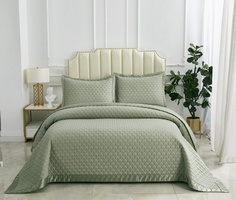 Sofi De MarkO Покрывало Роксалана цвет: оливковый (160х220 см)