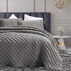 Arya Покрывало Ansel цвет: серый (250х260 см)