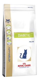 Сухой корм для кошек ROYAL CANIN Veterinary Diet Diabetic, при диабете, птица, 1,5кг