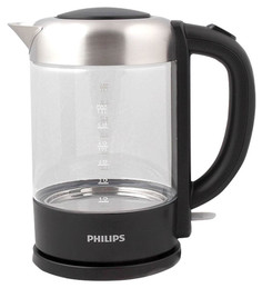 Чайник электрический Philips HD9340/90 Black/Silver