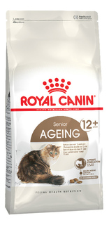 Сухой корм для кошек ROYAL CANIN Senior Ageing 12+, для пожилых, домашняя птица, 2кг