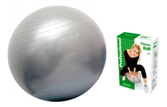 Мяч гимнастический Bradex Фитбол-65, серебристый, 65 см
