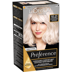 Краска для волос LOreal Paris Preference оттенок 10,21 Стокгольм