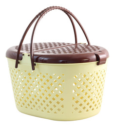 Переноска для животных Triol 35x44x26см бежевый