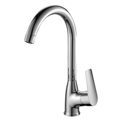 Смеситель для кухонной мойки Rossinka Silvermix S35-23 хром