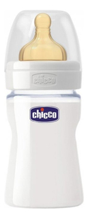 Детская бутылочка Chicco Well-Being Glass 0 мес 150 мл