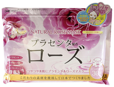 Маска для лица Japan Gals c экстрактом розы 7 шт