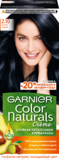 Краска для волос Garnier Color Naturals, тон №2.10 Иссиня черный