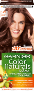 Краска для волос Garnier Color Naturals тон 5,23 розовое дерево, 110 мл,