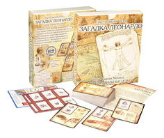 Семейная настольная игра Правильные игры Загадка Леонардо
