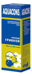 Кондиционер для аквариума AQUACONS от грибковых инфекций 50мл