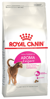 Сухой корм для кошек ROYAL CANIN Aroma Exigent, для привередливых к аромату, 2кг