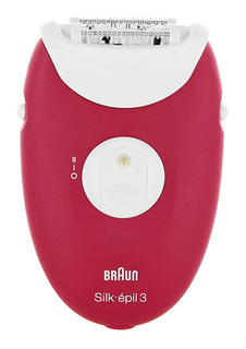 Эпилятор Braun Silk-epil 3-3410 White/Pink