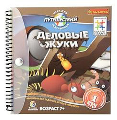 Магнитная игра Bondibon для путешествий, деловые жуки
