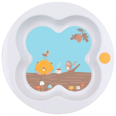 Тарелка Bebe Confort Woodcamp в форме клевера