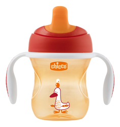 Поильник Chicco 200 мл с 6 мес красный