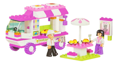 Конструктор пластиковый Sluban Мобильный ресторанчик