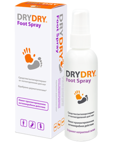 Дезодорант для ног Dry Dry Foot Spray 100 мл