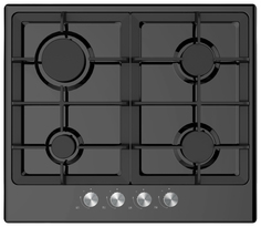 Встраиваемая варочная панель газовая Midea MG606B Black